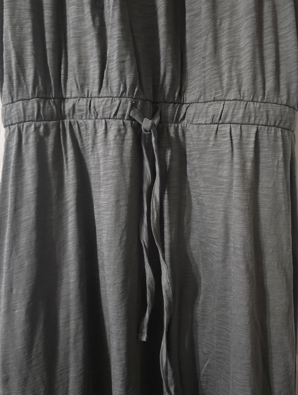 Pact Organic Cotton Relaxed Lightweight Slub Knit Tank Top Maxi Dress, EUC! - Picture 5 of 14